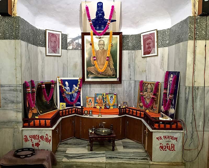 Birth Home Memorial of Swami Kripalvananda (Swami Kripalu). One room memorial with altar.