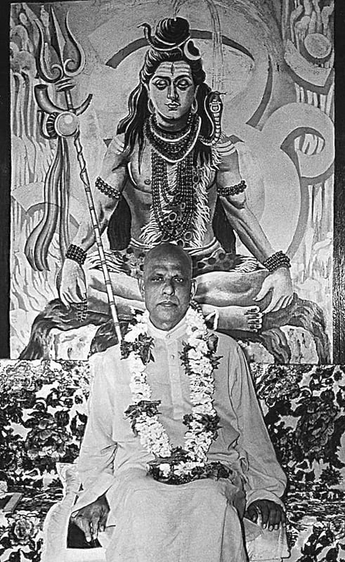 Swami Kripalvananda (Swami Kripalu) at Malav Ashram, 1971.