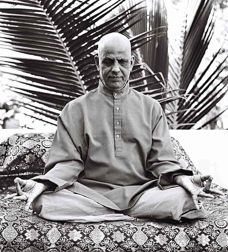 Swami Kripalvananda (Swami Kripalu) at Malav Ashram