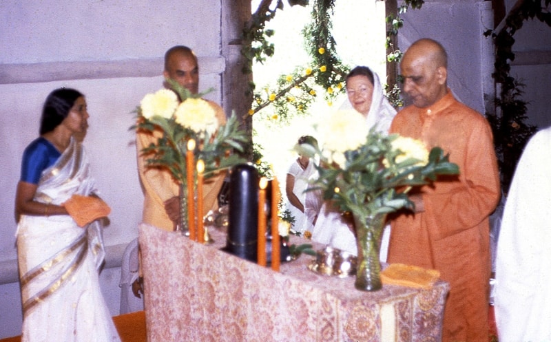 Swami Kripalvananda (Swami Kripalu) at Ma Om Shanti Ashram