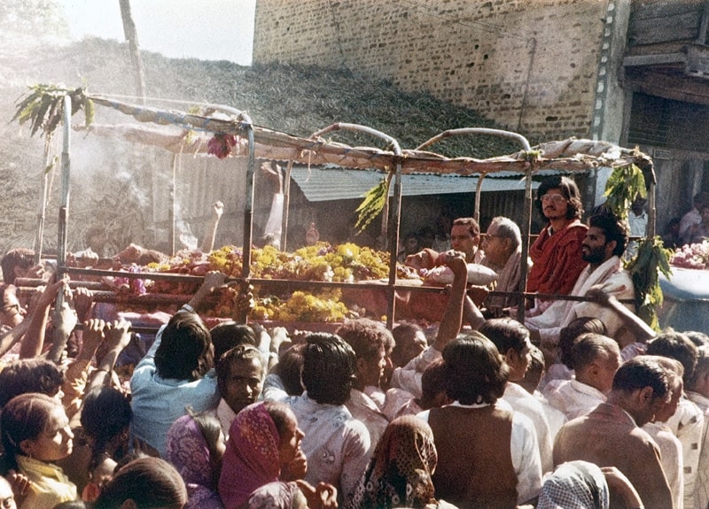 Mahasamadhi 1981. Final Darshan and Burial of Bapuji (Swami Kripalvananda, Swami Kripalu), Malav – December 31, 1981