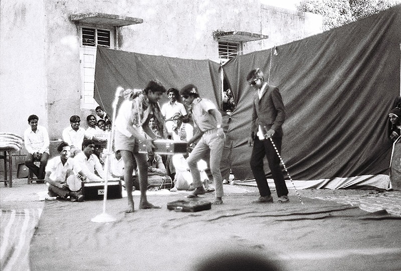 Performers at Swami Kripalvananda's (Swami Kripalu's) 60th Birthday celebration in the villages of Rajpipla and Umalla – January 13, 1974