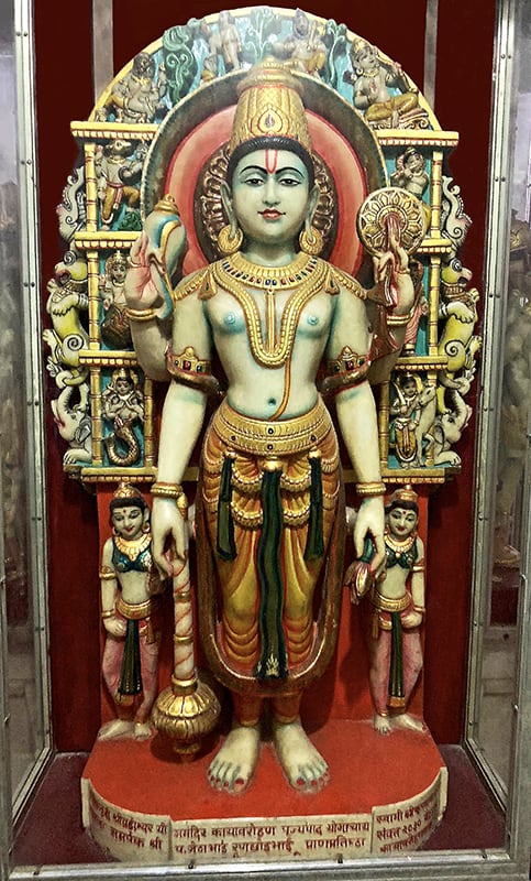 Brahmeshvara Jyotirshivalinga Temple. Shri Vishnuji Vasudeva