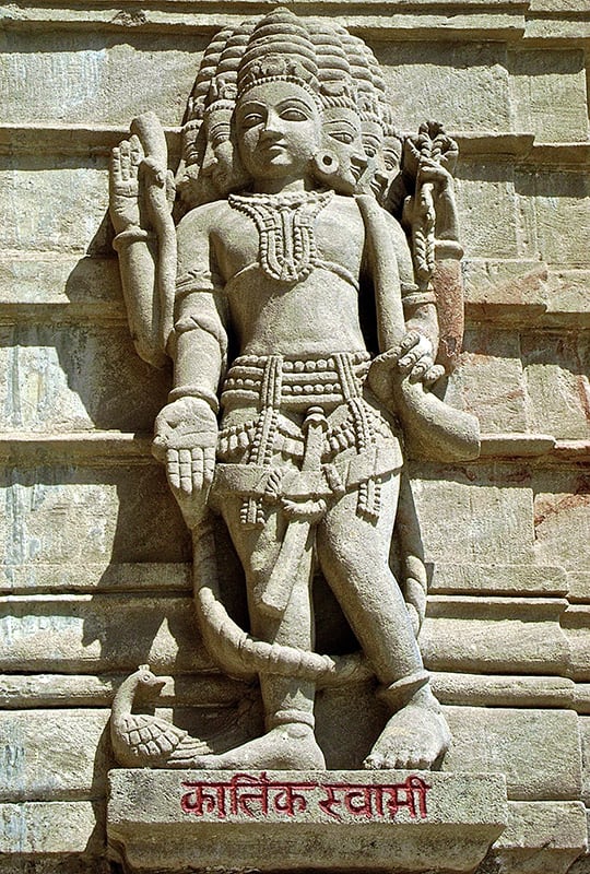 Brahmeshvara Jyotirshivalinga Temple. Kartik Swami.