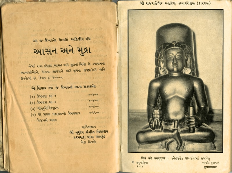 Asan and Mudra. The book contains 270 pictures of Asana and Mudras.